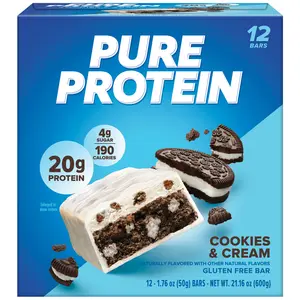 Pure Protein Cookies & Cream Protein Bar