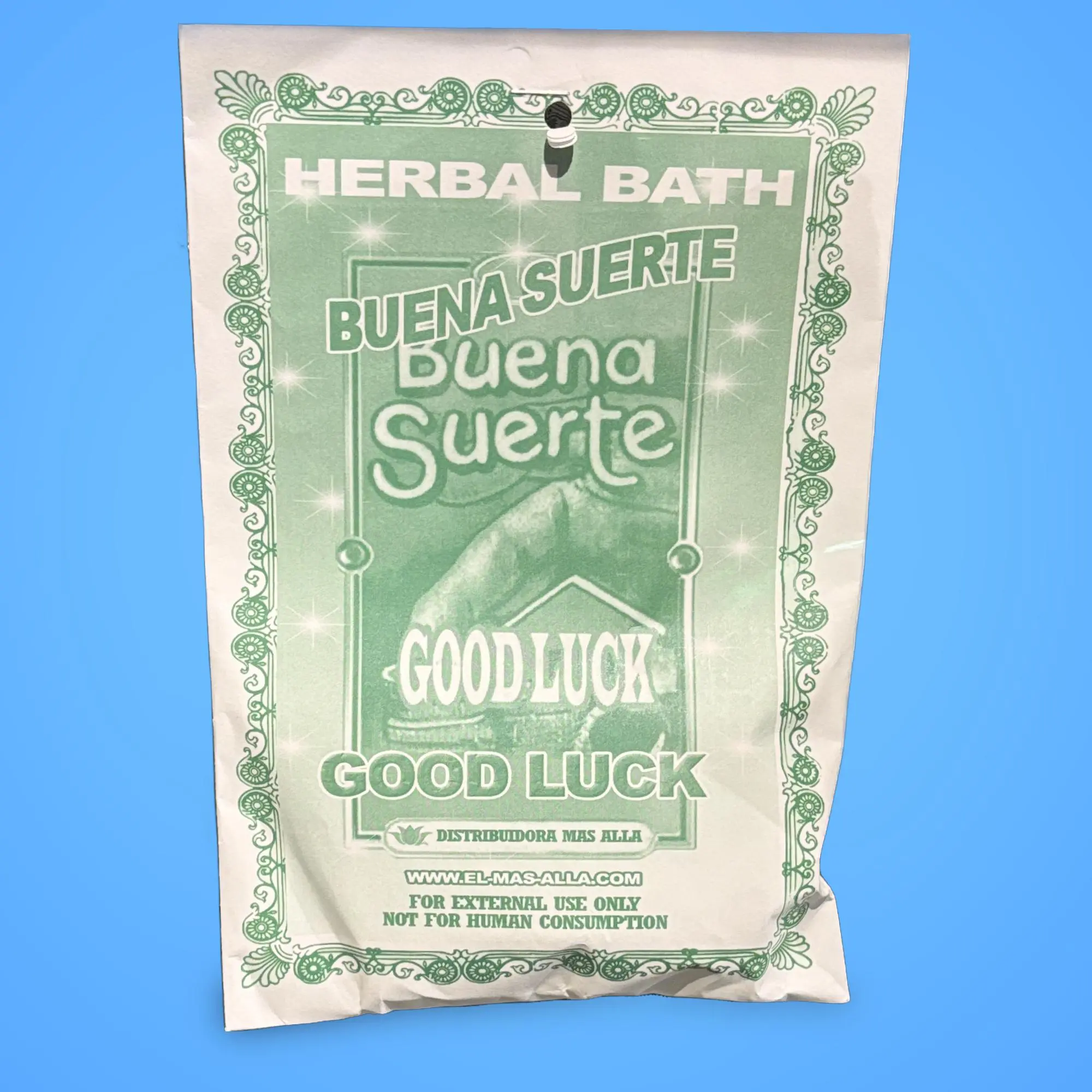 Good Luck Buena Suerte Bath