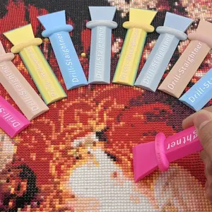 New Diamond Painting Drill Bit Corrector, Straight Edge Tool for Aligning Crooked Drills, Diamond Painting Accessories, Diamond Art Tools