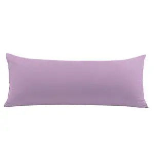 PiccoCasa Body Pillow Cover Brushed Microfiber Pillowcase (20"x54") Lavender