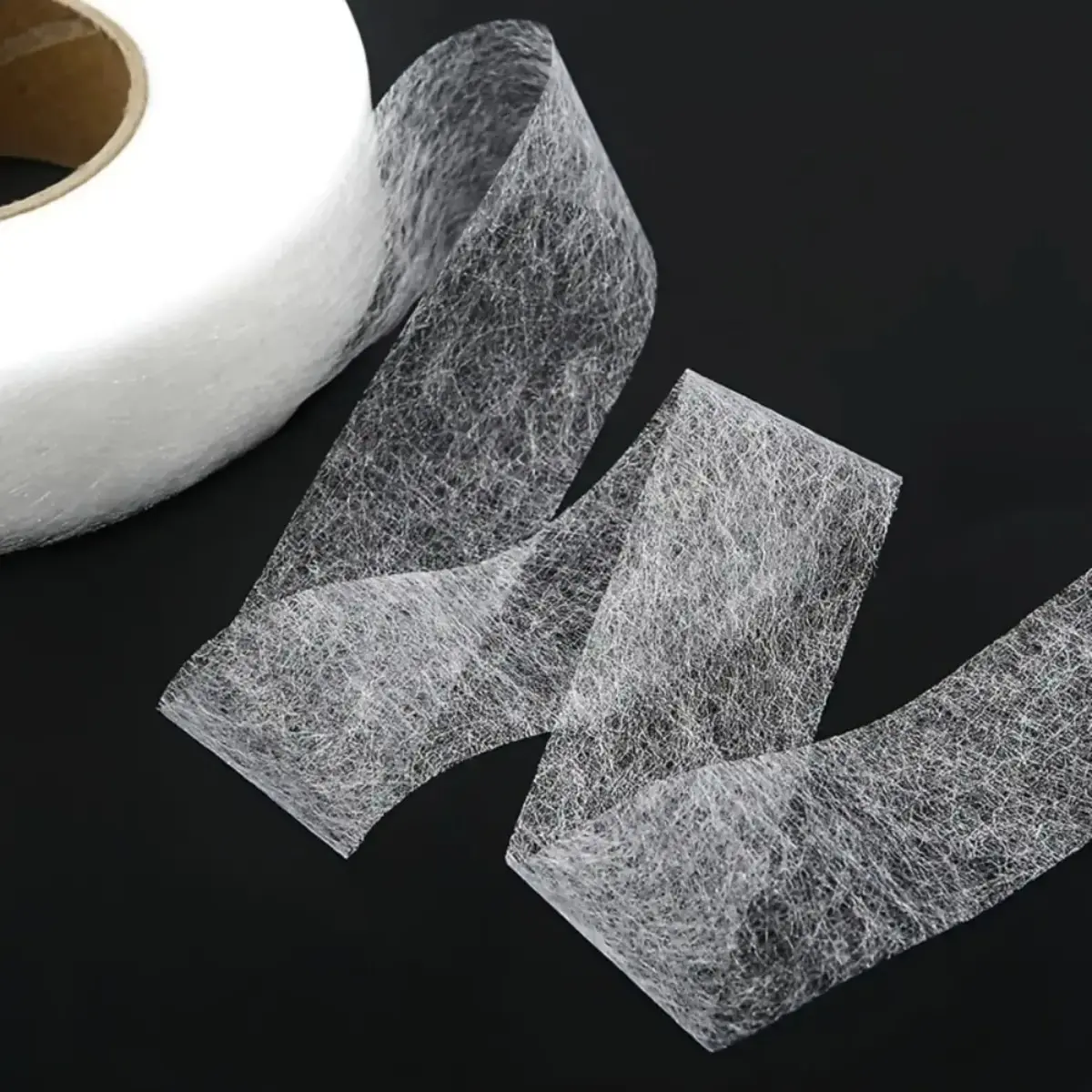 No-Sew Hem Tape, Iron-On Fusible Bonding Web for Quick Fabric Repair, Pants Hemming, and Clothing Alterations, Adhesive, Fusible Adhesive, Quick Fix