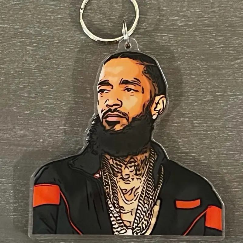 XL Nipsey Acrylic Keychain
