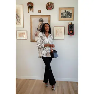 Marble Button Up - Unisex - Last call deal! JG Loves Selection