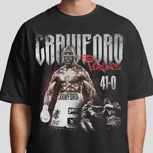 Terence Crawford Boxing T-Shirt, Fashion Cotton, Full Sizes, For Men, For Women