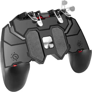 Mobile Game Controller for iPhone & Android, Pubg Mobile Controller Phone Triggers for Gaming, Gaming Grip Joystick Gamepad Shoot Aim Keys for 4.7-6.5" Phone, Esports Controller