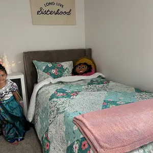 【Mother's Day Gifts】Whale Flotilla Reversible Patchwork Quilts, Lightweight Boho Printed Bedspreads Coverlets Quilt Bedding Set with 2 Pillow Shams for King/Queen size, 1 Pillow Sham for Twin size, Soft for All Seasons