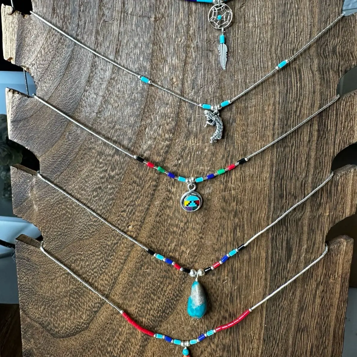 Handmade Sterling Silver Necklace with Unique Design