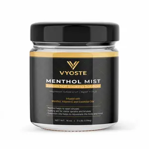 Vyoste Menthol Mist Soaking Epsom Salt - Soothing Body Wash for Skin Repair - Body Care