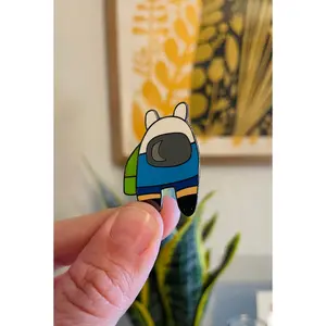 Adventure Among Us Hard Enamel Pin