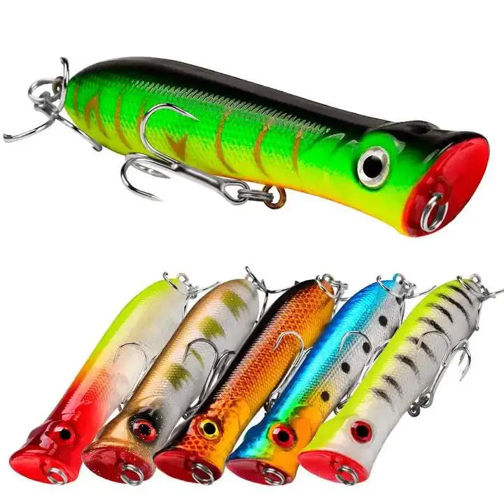 3" Top water Popper Lure - 10 color available 3" Top water Popper Lure - 10 color available