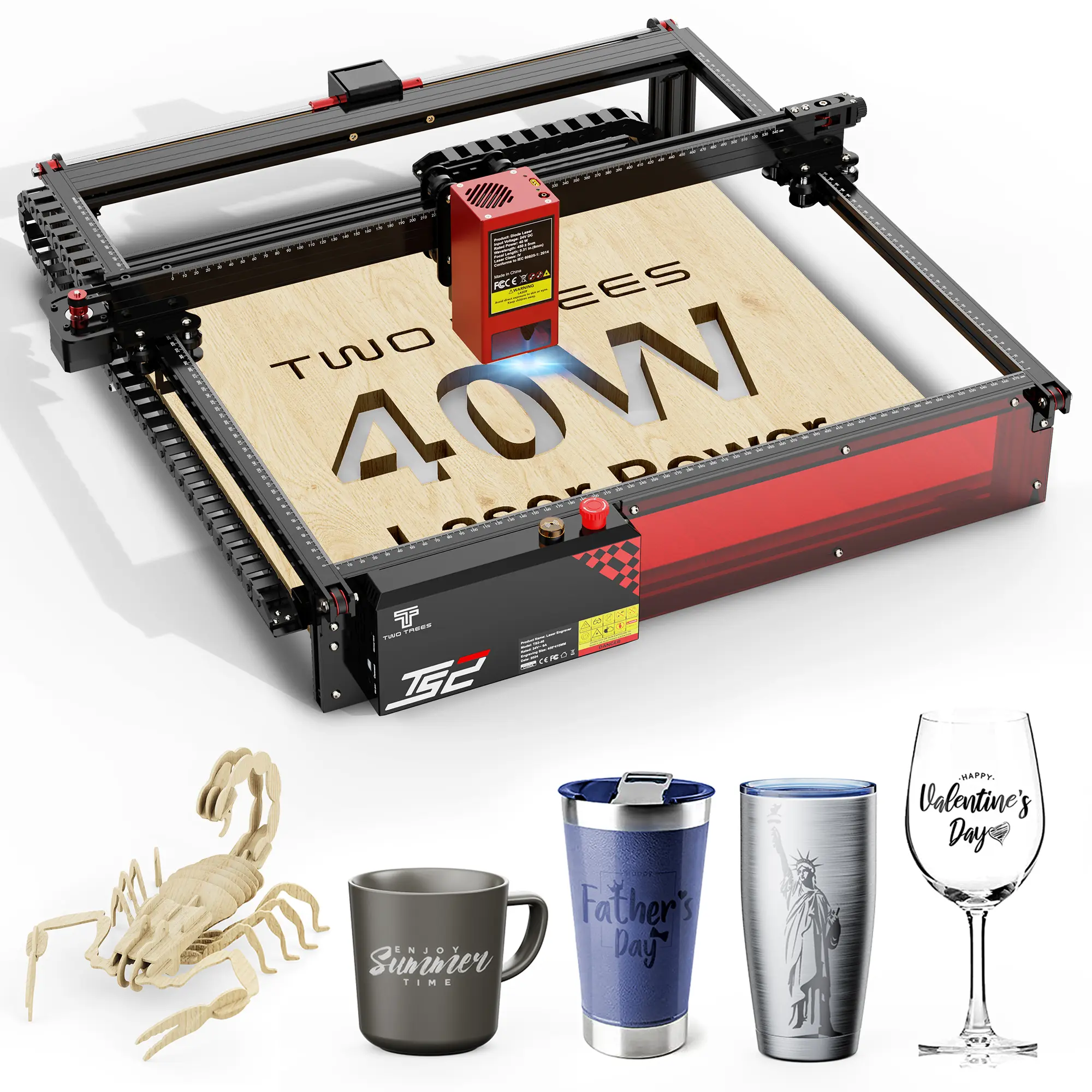 Twotrees TS2-40W Laser Engraver
