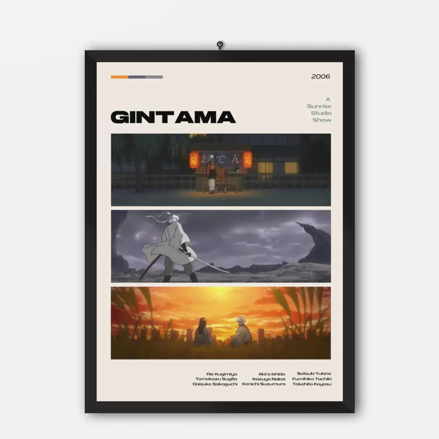 REDWOODSTOSEA Explore Unique Gintama Wall Art With Unframed Posters For Anime Lovers And Decor Enthusiasts Glossy Photo Satin Ornaments