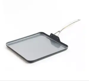 GreenPan Valencia Pro Ceramic Nonstick 11-in. Griddle
