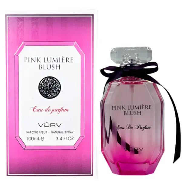 Lattafa Vurv Pink Lumiere Blush For Women 3.4 Oz Eau De Parfum Spray