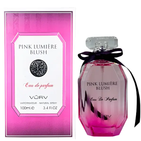 Lattafa Vurv Pink Lumiere Blush For Women 3.4 Oz Eau De Parfum Spray