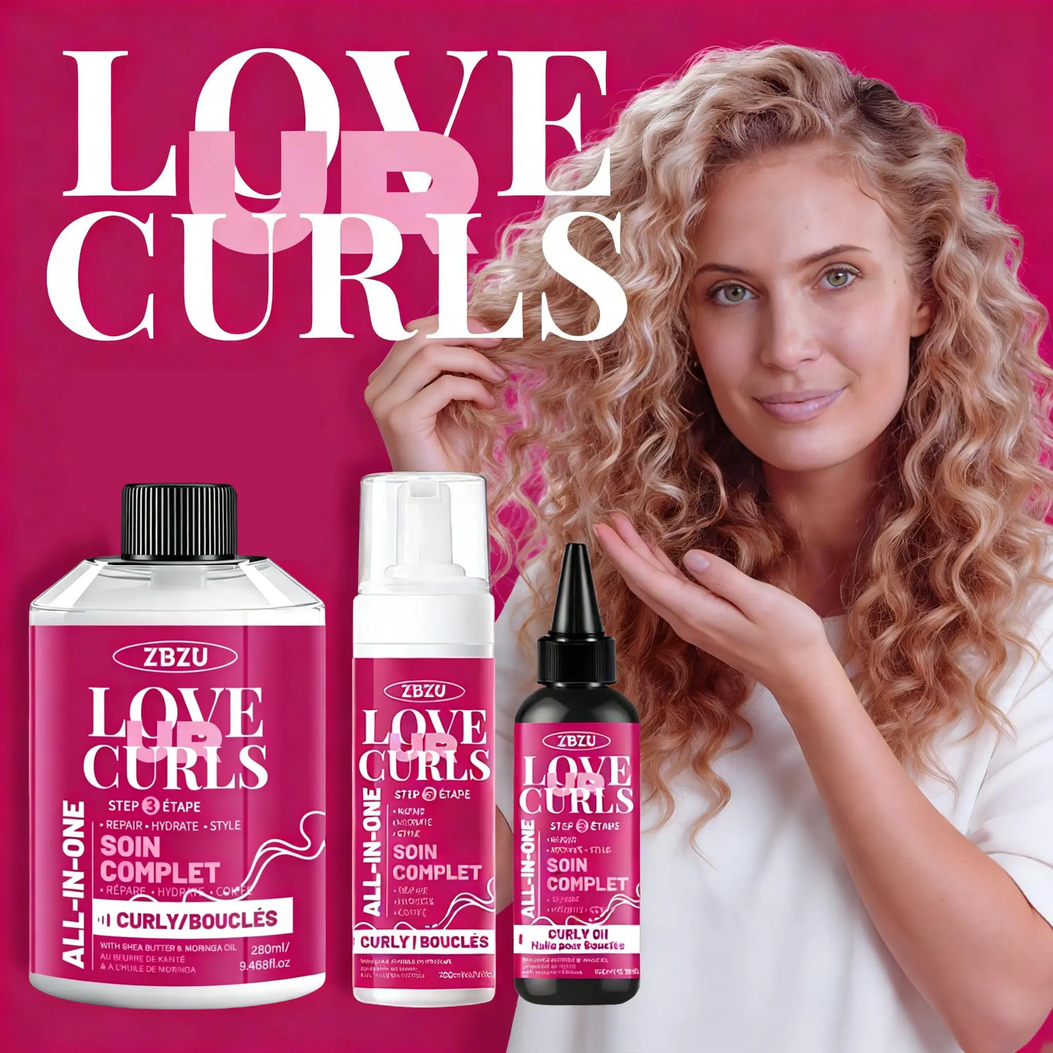 mousse for wavy hair 2a - TikTok Shop
