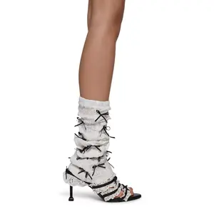 Paris Dreams Leg Warmer Heels