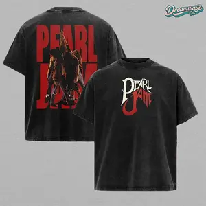 Pearl Jam Ten Shirt – Vintage 90s Grunge Rock Band Oversized Graphic T Shirt, Classic Album Art Tee, Alternative Music Streetwear, Acid Washed Casual Soft Cotton Unisex Top, Men Women Wear, Gift for Rock Music Fans
