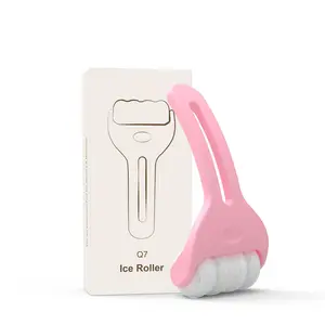Ice Roller for Face and Eyes, Smooth Facial Massager for Soothing Puffiness, Toning, and Skin Relaxation