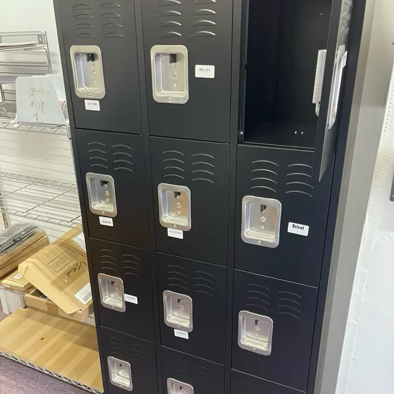 Metal Storage Locker – 12 Door Compartment Cabinet