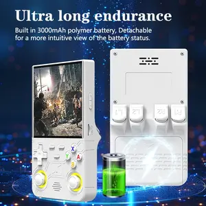 2026 Upgrade Version R36 Ultra Portable Handheld Gaming Console, 4.0 Inch HD Screen, Long-Lasting Battery, Powerful Processor, Outdoor Play