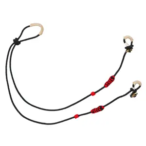 Riendas Charras Red Black Horse Riding Charro Reins