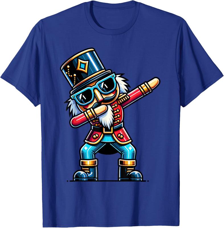 Christmas Nutcracker Dabbing Boys Santa Xmas Gift Unisex T-Shirt Sweatshirt Hoodie Hooded Cotton Menswear Man Classic Short Sleeve Tshirt Christmas Nutcracker Dabbing Boys Santa Xmas Gift Unisex T-Shirt Sweatshirt Hoodie Hooded Cotton Menswear Man Classic Short Sleeve Tshirt