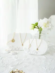 Multifunctional Jewelry Display Tray for Rings Earrings Necklaces Bracelets Watches, Perfect Gift for Valentine's Day Christmas New Year