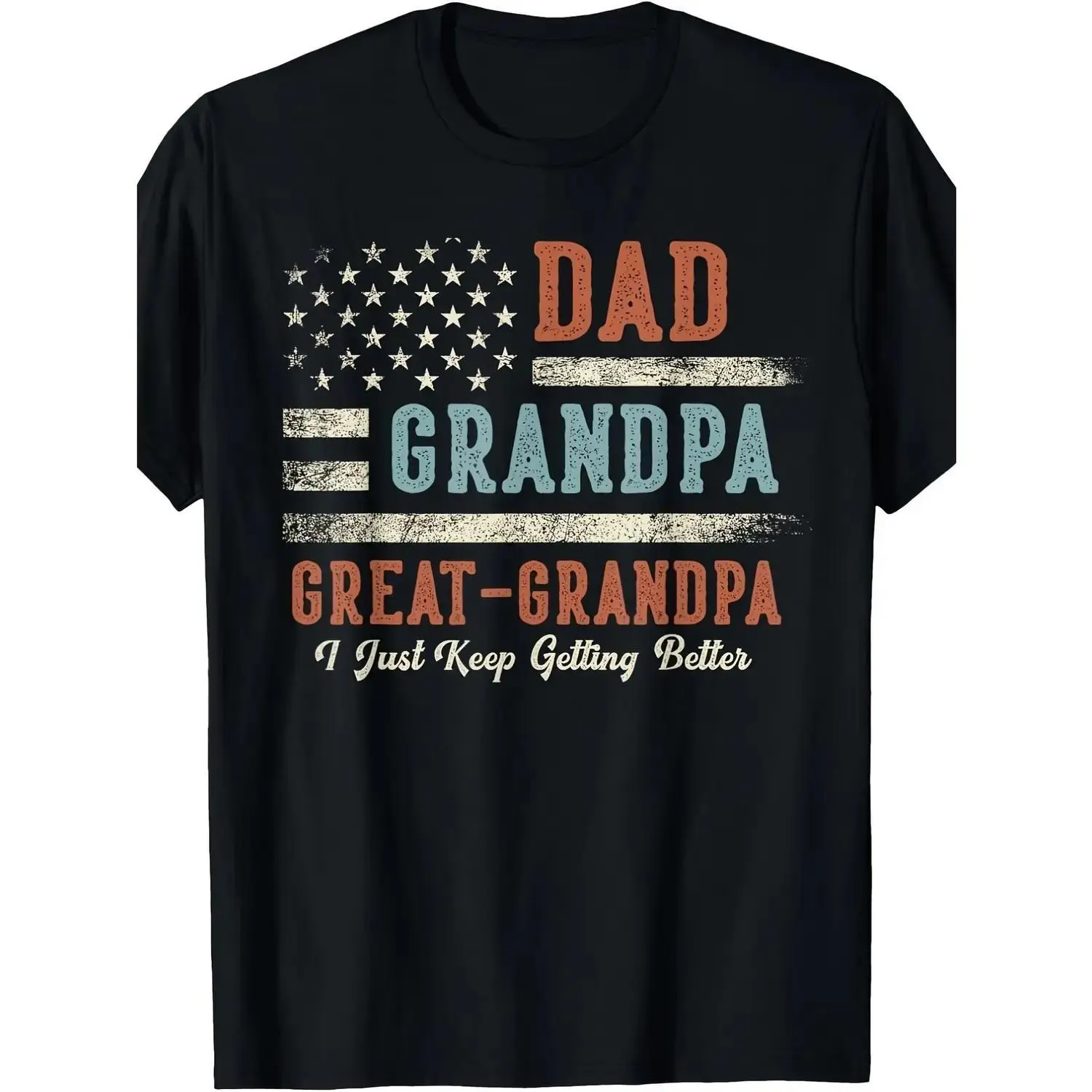 Dad Grandpa Great Grandpa I Just Keep Improving 10000 Links T Shirt