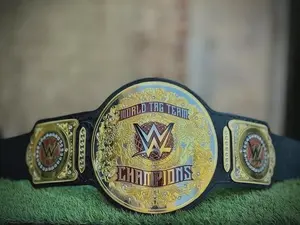 2024 World Tag Team World Heavyweight Championship Replica Title Belt 2mm Brass