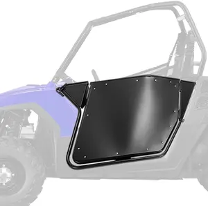Black Metal Doors Compatible with 2008-2014 Polaris RZR 800/ S 800/ XP 900 2012-2021 570 2 Door Models Steel Aluminum