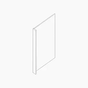 Dishwasher Panel 3"W × 34 1/2"H × 24"D