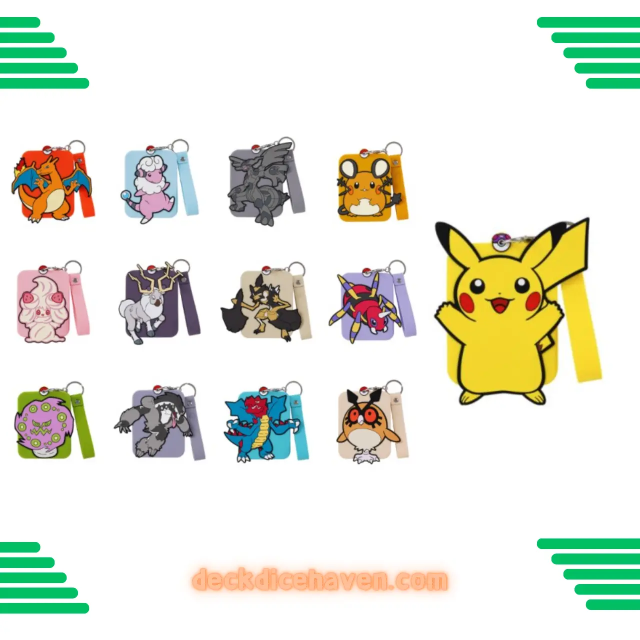 Pokémon TCG S-Chinese Charizard Theme Card Display Keychain