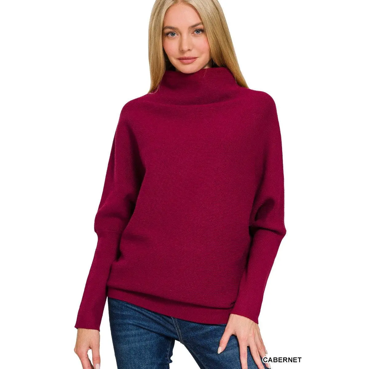 Ruby Cocoon Sweater
