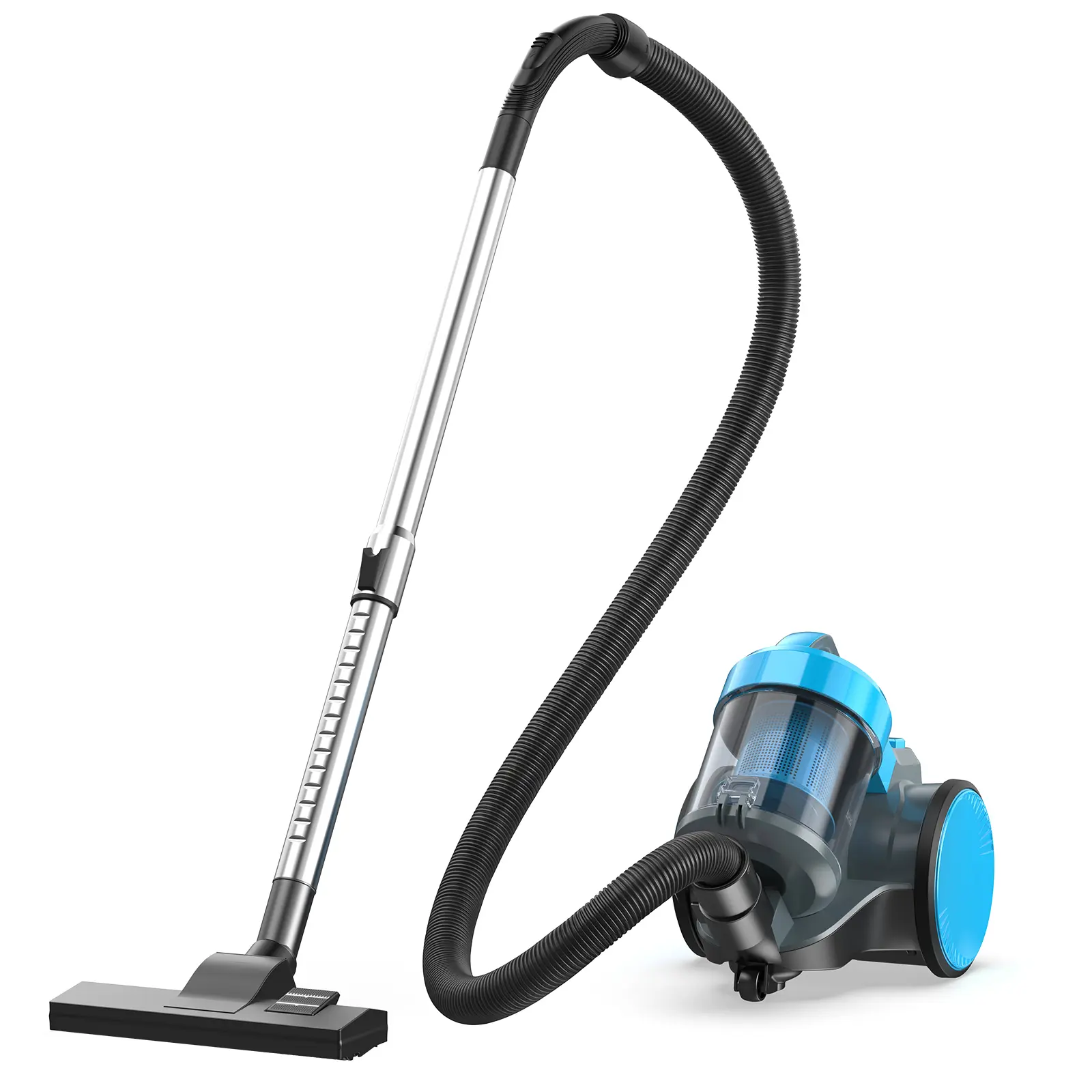 Ultra-Convenient Vacuum Cleaner | 16KPA Suction, Auto Retractable Cord, 1.8L Large Dust Cup, Full No-Blind-Spot Cleaning for Floors & Stairs