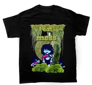 I Eat Moss Deltaruneee Trendy Graphic T-shirt Gift For Friend Menswear Top Streetwear