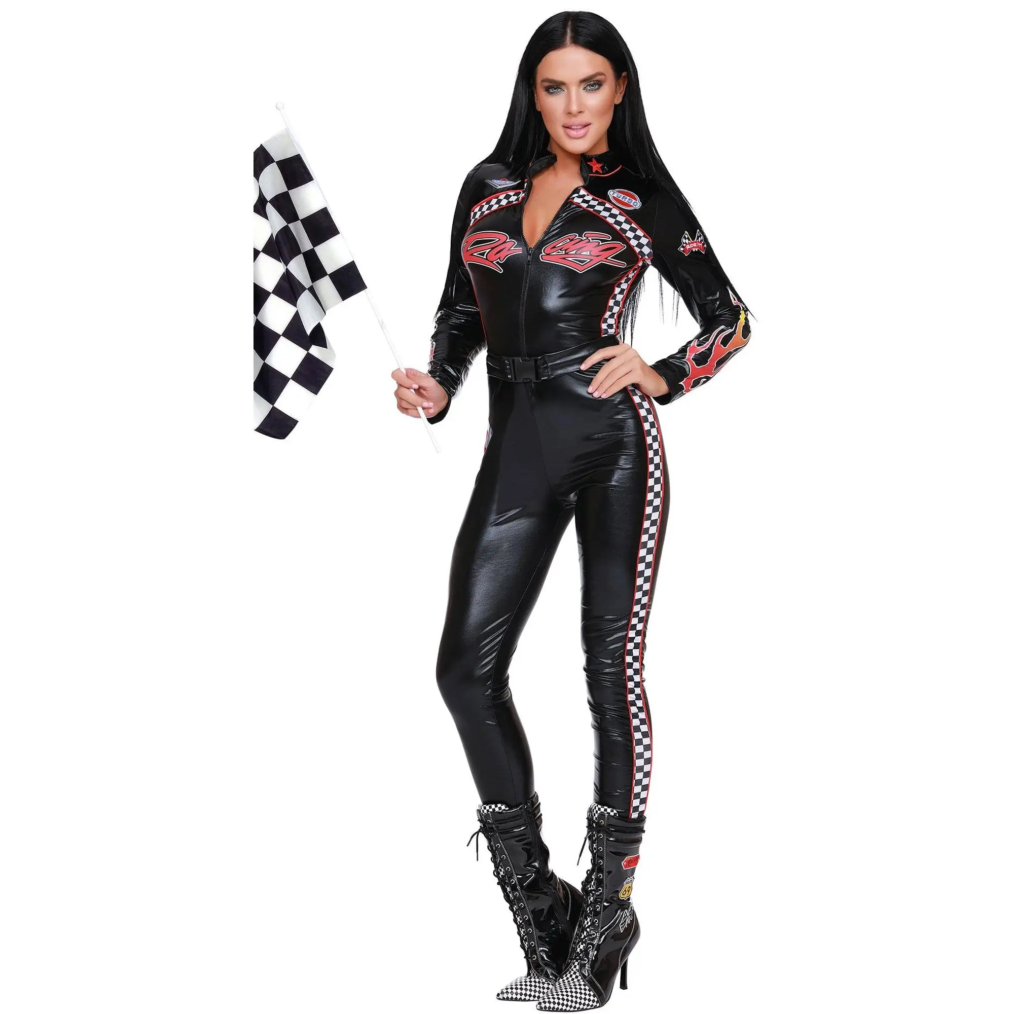 Sexy Start Your Engines Women's Costume