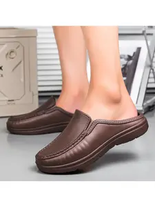 Men's Waterproof Anti-Slip Chef Shoes, Wear-Resistant Slip-On, Suitable for Daily Casual Wear