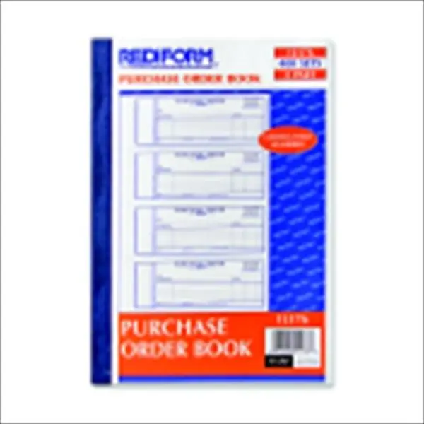 REDIFORM 1066708 2.75 x 7 In. 2 Parts Carbonless Vertical Format Purchase Order Form - White & Yellow, Pack 400