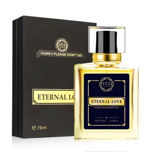 YCZ Eternal Love Eau De Parfum 75ml Floral Fruity Scent with Musk Ambergris Jasmine Rose Patchouli Vanilla Fragrance Gift Bottle 2.53oz Vintage Perfume Aluminum Nozzle Smoothlines Edp Sprays
