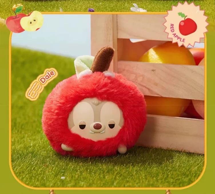 Disney Ufufy Fruit Collection Vinyl Plush Surprise Blind Box,Cute Plush Collectibles for Kawaii Lovers,Cute Keychain,Home Decor,Collectibles, Desk Decor, Fruit Anime Merch,Christmas Gift,Single Box Stuffed Animal