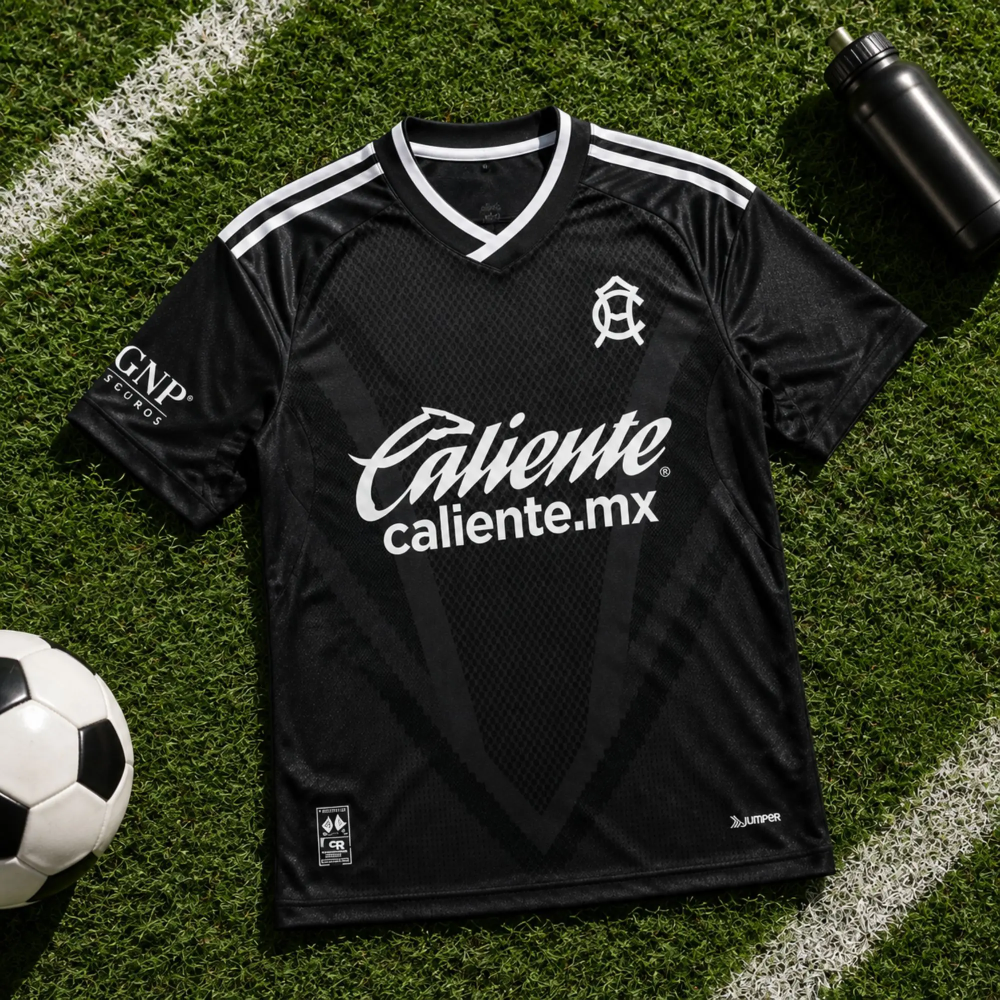 Men's Liga MX Club America 26-27 Away Breathable Short-Sleeve Black Soccer Jersey, Professional Sports Fan Game Day Jersey Shirt, Gift for Football Fan