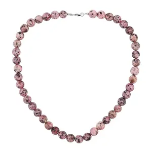 SHOP LC 925 Sterling Silver Choker Beaded Necklace for Women Jewelry Size 18"  Boho Western Birthday Gifts