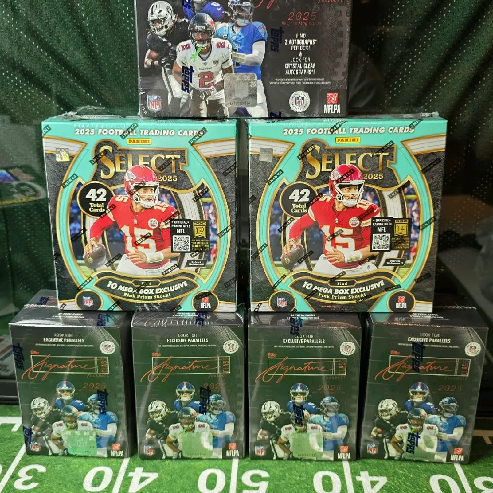 PYT Break #7 || (1) 2025 Signature Class Hobby (4) 2025 Signature Class Blasters (2) 2025 Select Football Megas