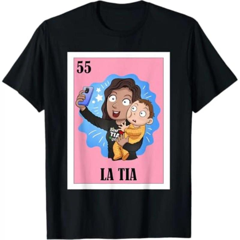Funny Mexican Design for Aunt - La Tia T-Shirt