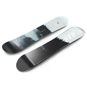 XCMAN Camber True Twin Cloudy Forest Snowboard 2025 Model for Beginners Adults All Terrain Durable Construction Floral Design