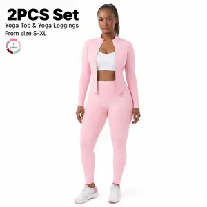 Must-Have CKG Yoga Set! Sculpting Fit + Super Breathable 2-Piece for Workout & Everyday