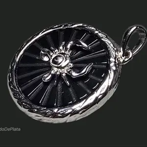 Cancer Zodiac Sign pendant silver 925