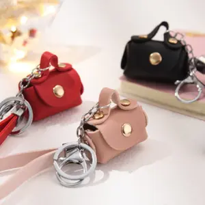 FIMENESS Mini Purse Keychain for Crystal or Tumbled Stone | Fashion Accessories