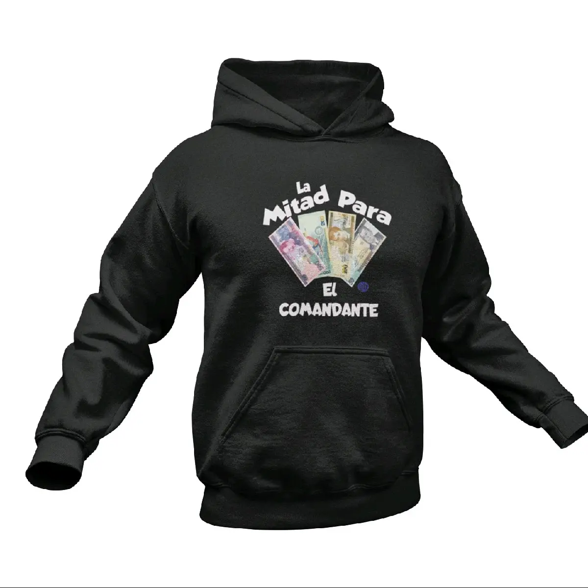 El Comandante Hoodies for Men - Sweaters and Sweatshirts - Womenswear Classic Stylish Soft Kangaroo Outdoor Pockets unisex hoodie